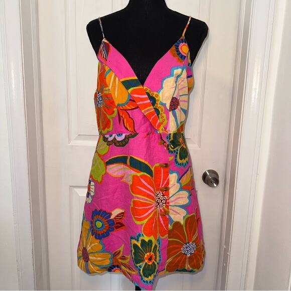 Farm Rio Garden Mini Dress - Picture 4 of 10